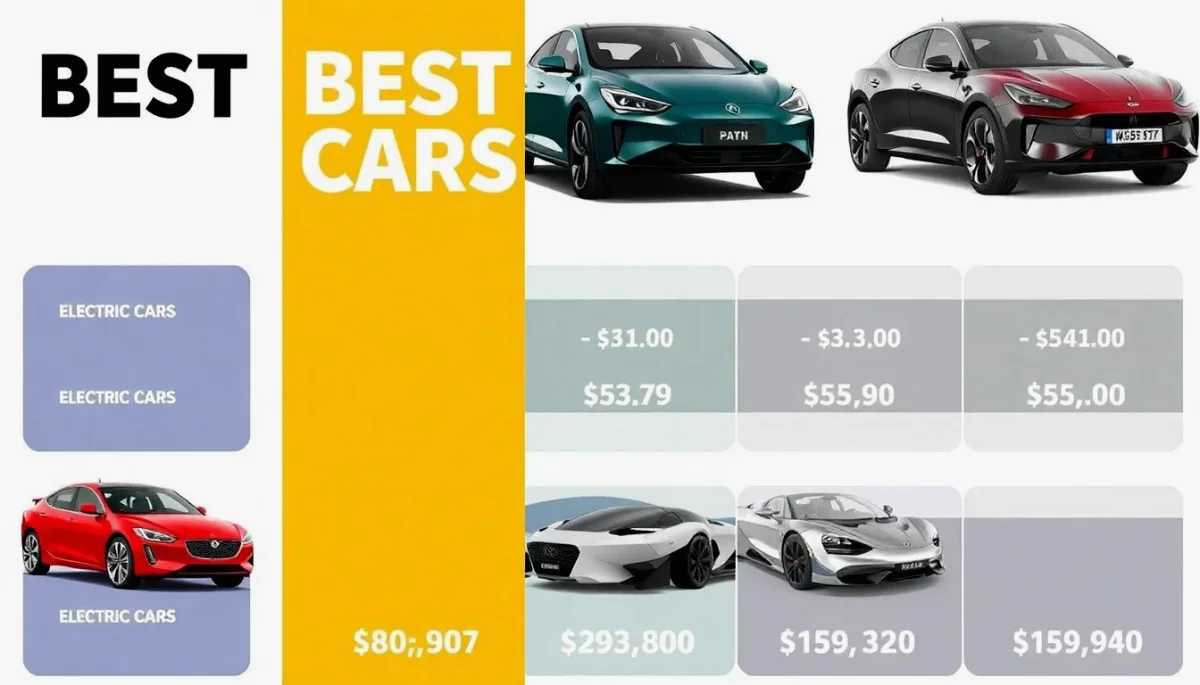 comparativa de los 5 mejores coches eléctricos